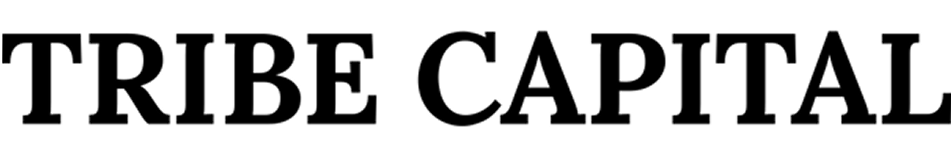 Text logo reading TRIBE CAPITAL in bold black serif font on white background.